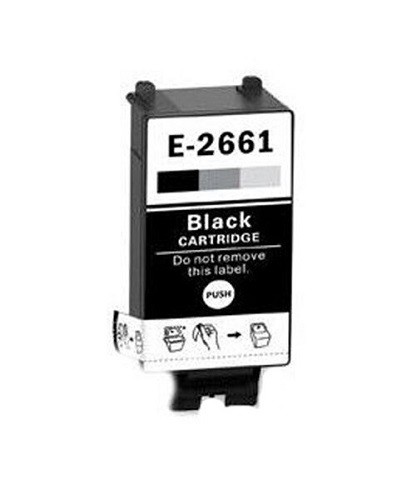 Kompatible Druckerpatrone Epson T2661 schwarz, black