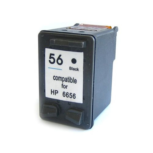 Kompatible Druckerpatrone HP 56 schwarz, black - C6656AE