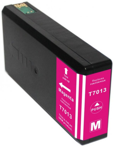 Kompatible Druckerpatrone wie Epson T7013 Magenta XL, C13T70134010