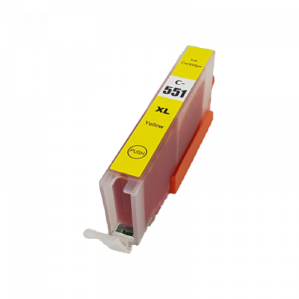 Kompatible Druckerpatrone Canon CLI-551 XL Yellow, Gelb, 6446B001 CLI-551YXL