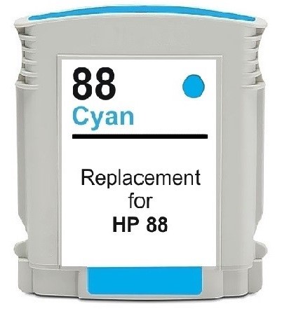 Kompatible Druckerpatrone HP 88XL cyan C9386AE und C9391AE