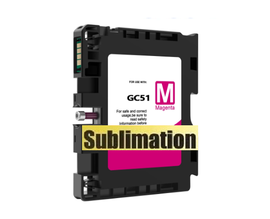 Kompatible Sublimations-Tintenpatrone Ricoh GC-51 XL magenta 405864