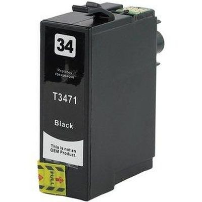 Kompatible Druckerpatrone Epson T3471, T34XL Black