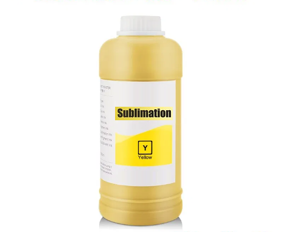 1 Liter Dye Sublimationstinte yellow für Epson, Ricoh, Mutoh, Mimaki, Roland...