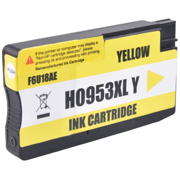 Kompatible Druckerpatrone HP 953XL yellow, gelb - HP F6U18AE, F6U14AE